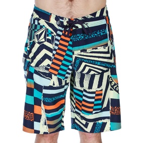 Maguro Print Boardshort Youth yellow XXXXS