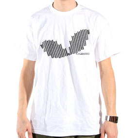 T-Shirt Men Playboard Raster SS white M