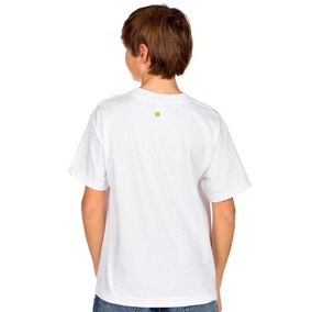 Flow Tee SS Youth bright white M