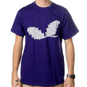 T-Shirt Men Playboard Raster SS purple S