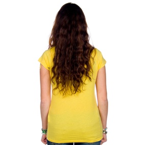 Strybal Scoop Tee SS Women snap yellow M