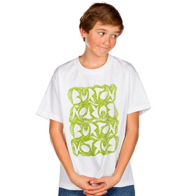 Flow Tee SS Youth bright white L