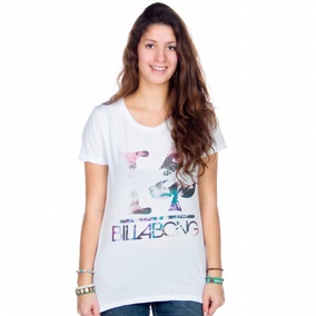 I Love Tee SS Women white L