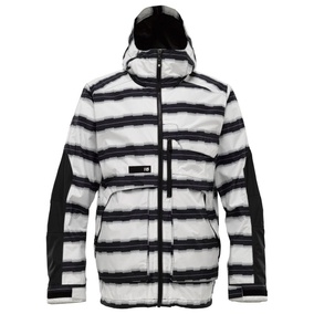 Andover Jacket stout white vibe stripe M