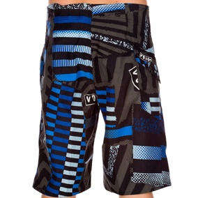 Maguro Print Boardshort Youth shadow grey XXXS